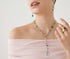 Paradise Mixed Topaz Lariat Necklace - 2